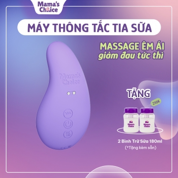 MÁY THÔNG TẮC TIA SỮA, MASSAGE MAMA'S CHOICE 