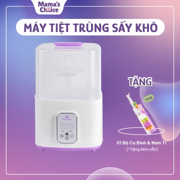 MÁY TIỆT TRÙNG SẤY KHÔ VÀ HÂM SỮA ĐA NĂNG 5 TRONG 1 MAMA’S CHOICE