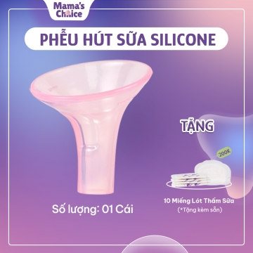 PHỄU HÚT SỮA SILICONE MAMA'S CHOICE